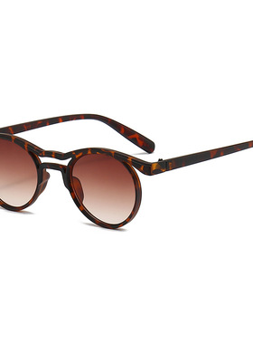 新款个性太阳镜欧美糖果色眼镜百搭外星墨镜女黑色哑光派对夜店潮