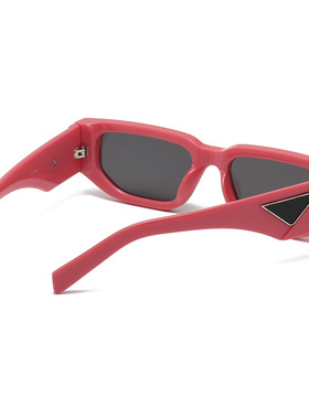 2023新款希音热销太阳镜temu欧美风小框墨镜高级感男士嘻哈太阳镜