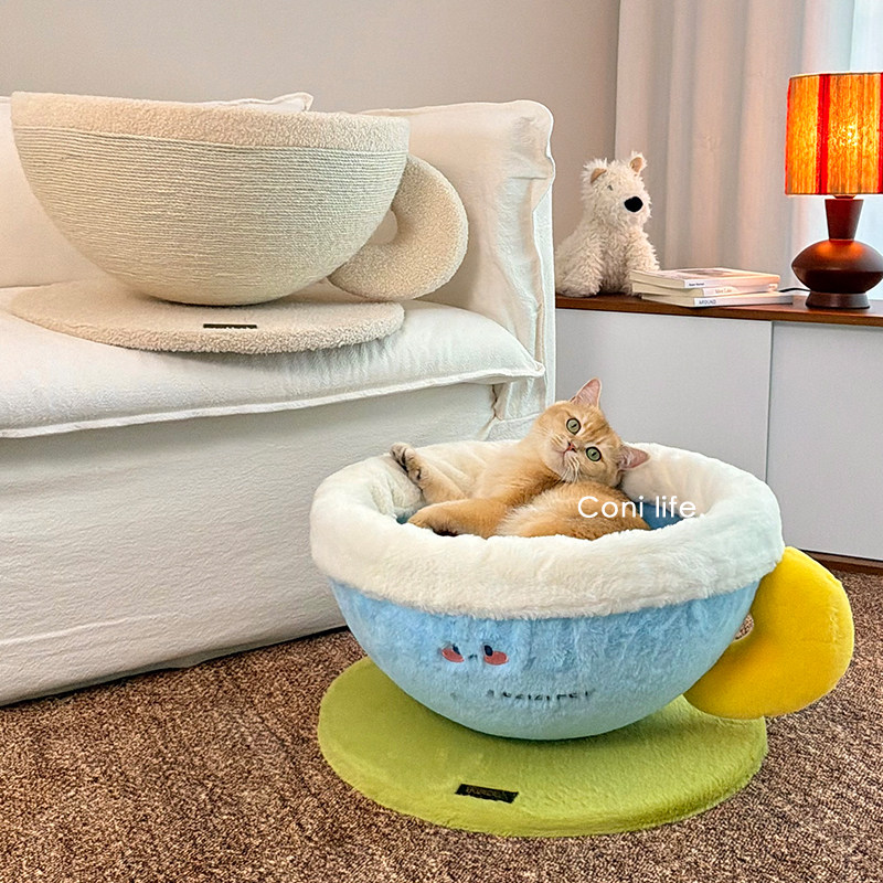 Coni life茶杯猫窝猫抓板剑麻耐磨不掉屑猫爪盆猫咪玩具四季通用,淘宝优惠券,粉丝福利购,淘宝优惠卷