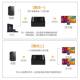 HDMI high-definition video switcher splitter computer one in and two out two-way conversion audio and video HDMI split screen