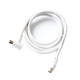 Straight-in, one-bend RF radio frequency cable, TV signal cable TV cable, closed-circuit TV cable, set-top box connection cable