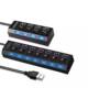 USB3.0 extender HUB hub expands laptop desktop host TV docking station multi-port