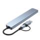 TYPEC docking station USB3.0 dual-port docking station splitter HUB 8-in-1 computer tablet connected to mouse and keyboard