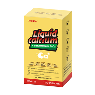 【lacare】儿童液体钙镁锌