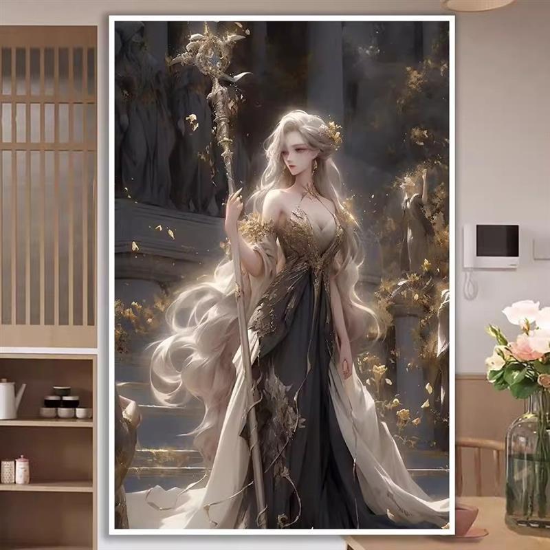 十二星座钻石画手工diy制作全套满钻画带框送礼闺蜜朋友贴画摆件