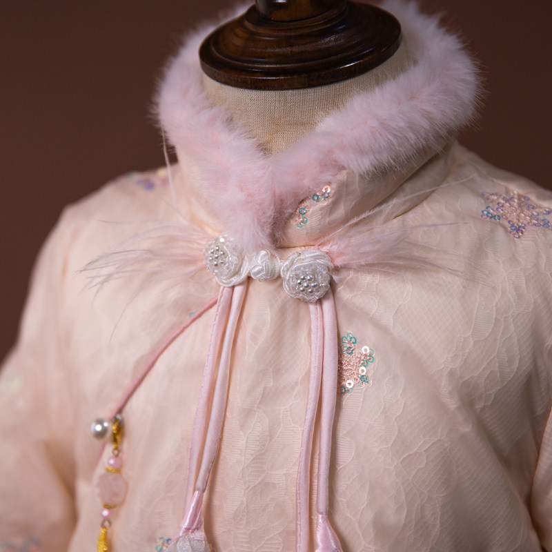 女童国风旗袍连衣裙冬季羽绒服加厚羽绒内胆儿童唐装中式拜年服,淘宝优惠券,粉丝福利购,淘宝优惠卷