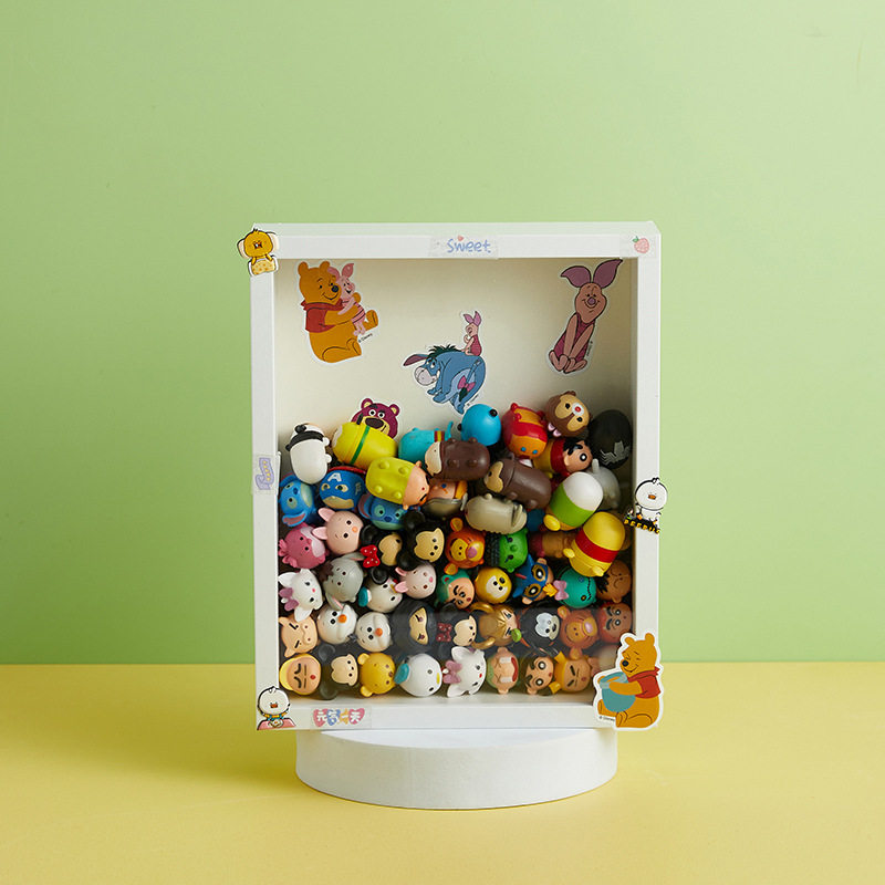 中空立体相框萌粒展示盒萌粒收纳盒蜡笔小新萌粒展示架手办收纳架,淘宝优惠券,粉丝福利购,淘宝优惠卷