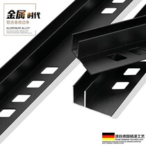 Holding Yon-edge strip tiles closing wrapping edge sealing strips aluminium alloy metal strips hanging ceiling Ceiling Bathroom Glass Partition Waterproof Strips