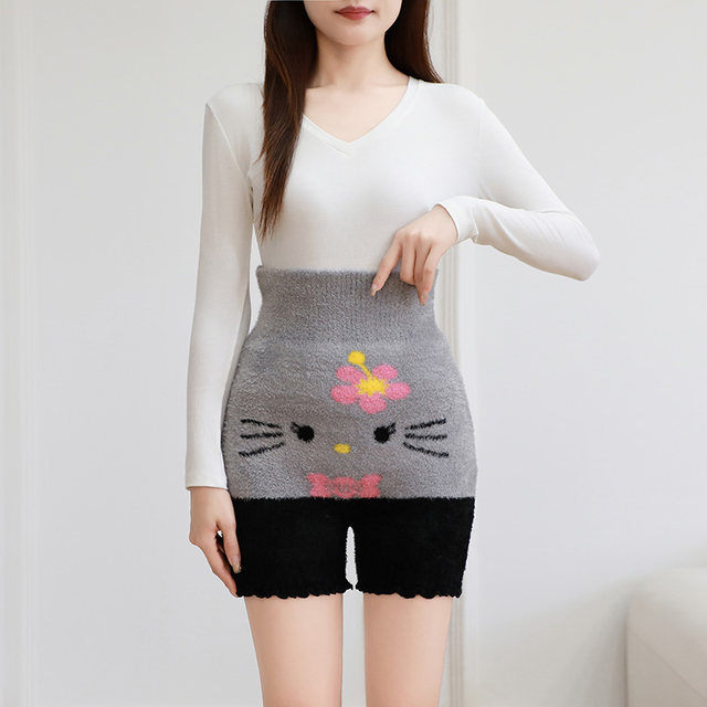 Nuangong coral velvet leggings ເພື່ອປົກປ້ອງແອວແລະຮັກສາຄວາມອົບອຸ່ນ
