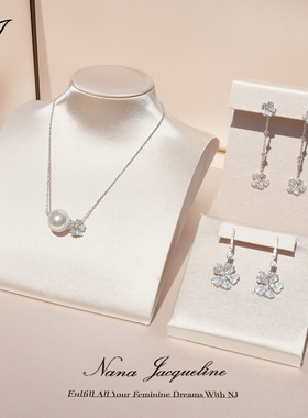NJJewelry花朵项链女