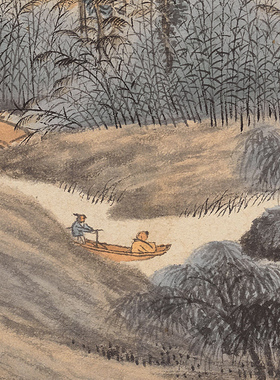 沈周东庄图册明代山水画小品画