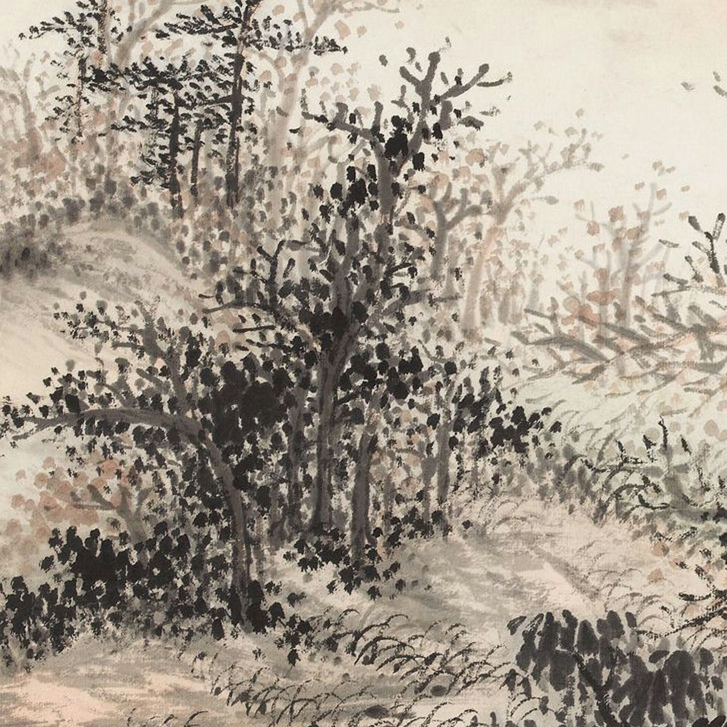 启功山水图画选集近代山水国画原作微喷临摹画稿仿古装饰画,淘宝优惠券,粉丝福利购,淘宝优惠卷