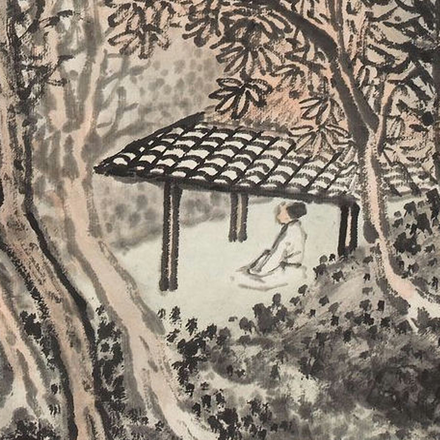 启功山水图画选集近代山水国画原作微喷临摹画稿仿古装饰画,淘宝优惠券,粉丝福利购,淘宝优惠卷