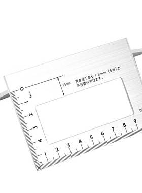 Measuring Tool Gauge Ruler 45/90Degree Angle Size Measure 适