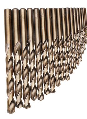 25Pcs 1-13mm HSS-Co Cobalt M35 Twist Drill Bit Power Tools A