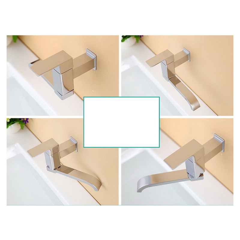 G1/2Inch Bathroom Basin Faucet Wall Mounted Cold Water Fauce-图3