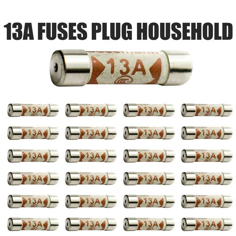 5 PSC 3/5/10/13AMP Domestic Fuses Plug Top Household Mains 1-图1