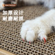 Cat nest and cat scratch board integrated wear-resistant corrugated paper