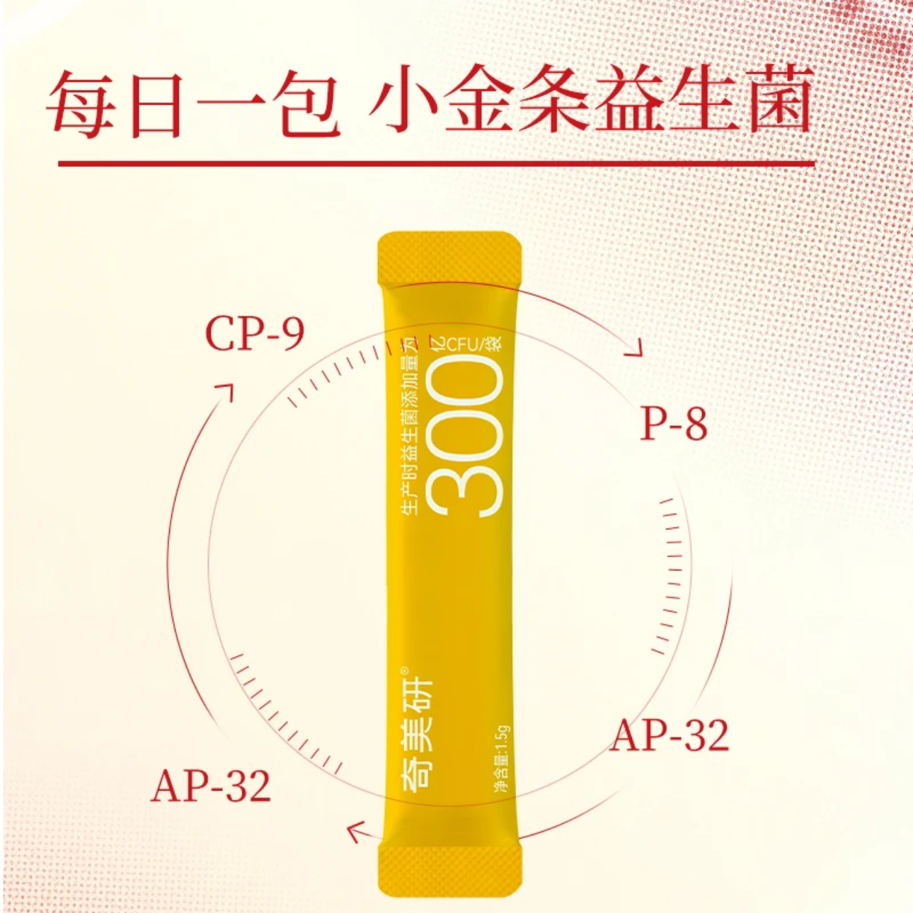 奇美研小金条益生菌体重管理菌肠胃健康300亿活菌大餐救星瘦子菌-图0