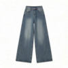 Plus size fat mm Korean style loose student jeans women's pants