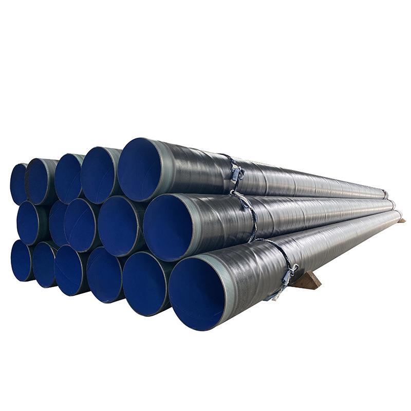 大口径承插式TPEP防腐钢管给水环氧粉末排水3PE防腐管道厂家 - 图3