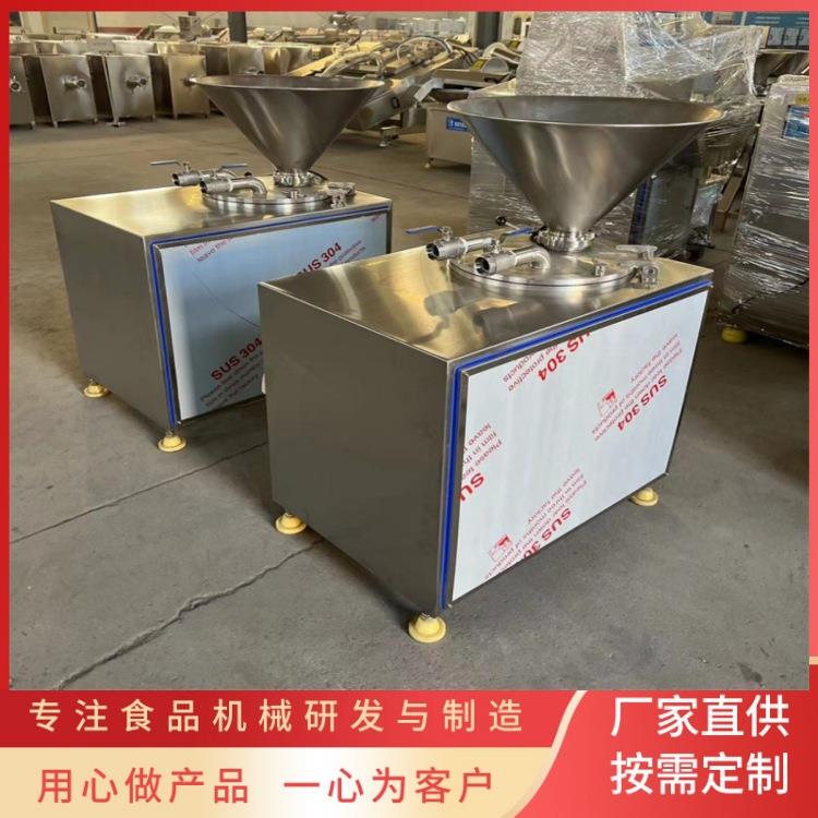 风干肠液压灌肠机羊肚包肉罐装设备羊肠灌肉机义康机械 - 图0