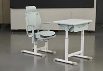 The school uses students for lunch break class table and chairs Hand-shaking lifting foldable afternoon nap chair Primary and secondary school can lie and study table and chairs