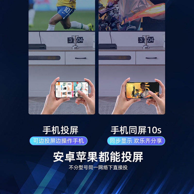 4K高清智能无线网络机顶盒家用WiFi