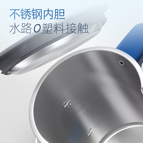 摩飞烧水壶恒温电热水壶家用智能保温一体自动断电不锈钢电水壶 - 图0