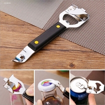 Manual Broccoli Open Can Opener Multifunction Bottle Opener Cans Knife Creative Stainless Steel Beers Open Wine Opener