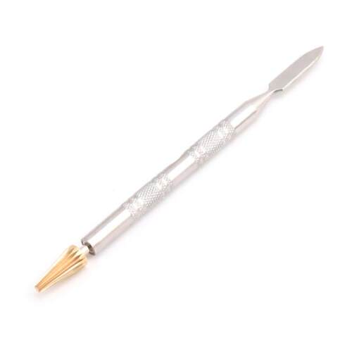Dual Head Brass Head Leather Edge Oil Gluing Dye Pen Applica - 图0