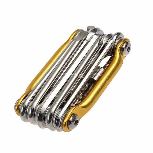 15 in 1 Multi Usage Bike Bicycle Repair Bike Tools Kit Hex W - 图2