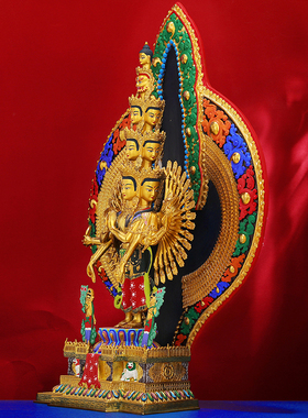 可拆摆件藏式尼泊尔纯铜