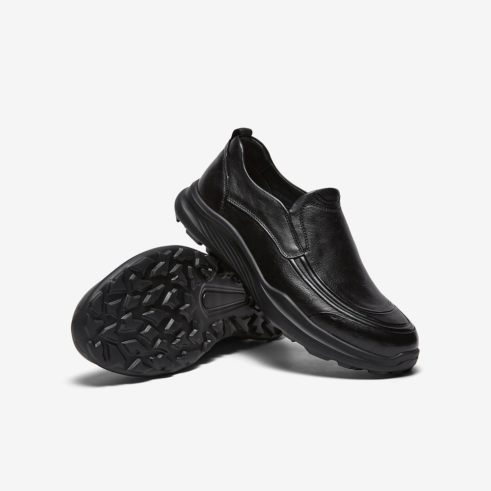 百思图26春季商场新款商务一脚蹬豆豆乐福鞋通勤男士皮鞋WDS02AM6,淘宝优惠券,粉丝福利购,淘宝优惠卷