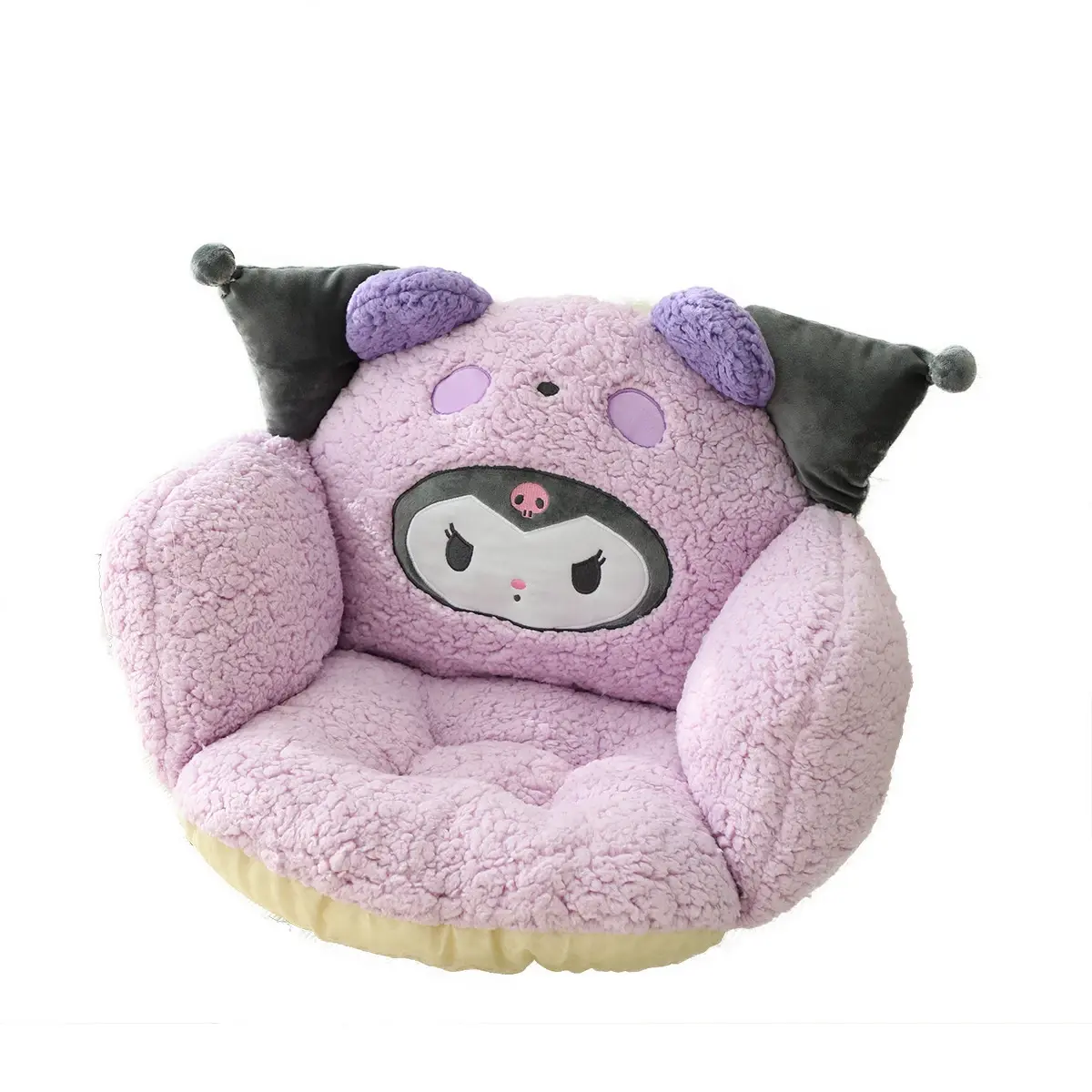 Office sedentary waist cushion integrated seat cushion floor bay window cushion student with backrest chair cushion lazy sofa