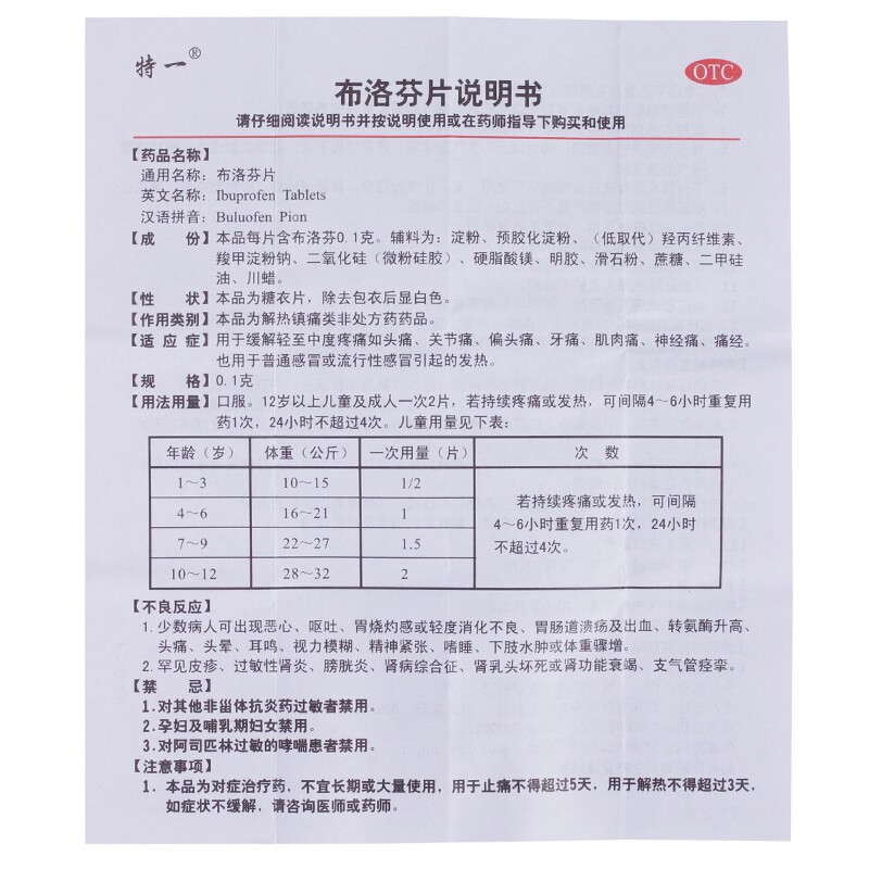  永康堂大药房解热镇痛