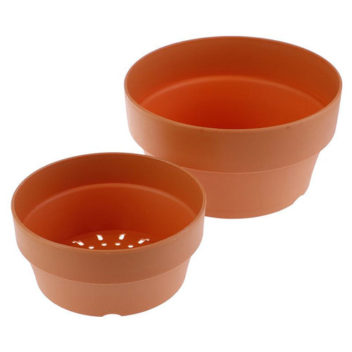 Artificial Mini Round Plastic Plant Flower Pot Home Office D - 图2