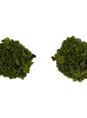 40 Pcs Bush Trees Miniature Artificial Grass for Sand Table