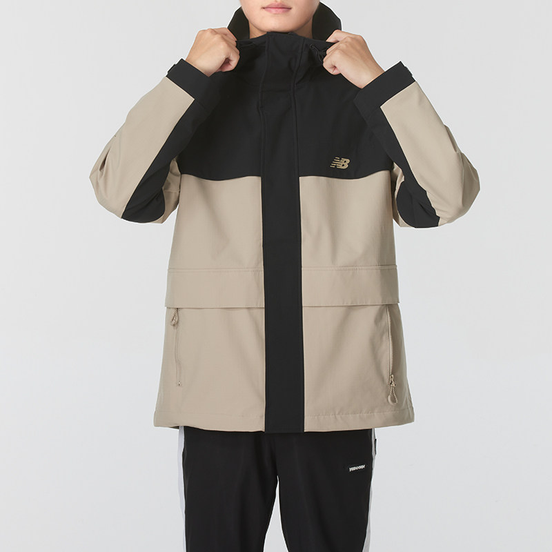 【自营】NEW BALANCE男女运动服跑步防风外套休闲夹克AMJ43313-BM,淘宝优惠券,粉丝福利购,淘宝优惠卷