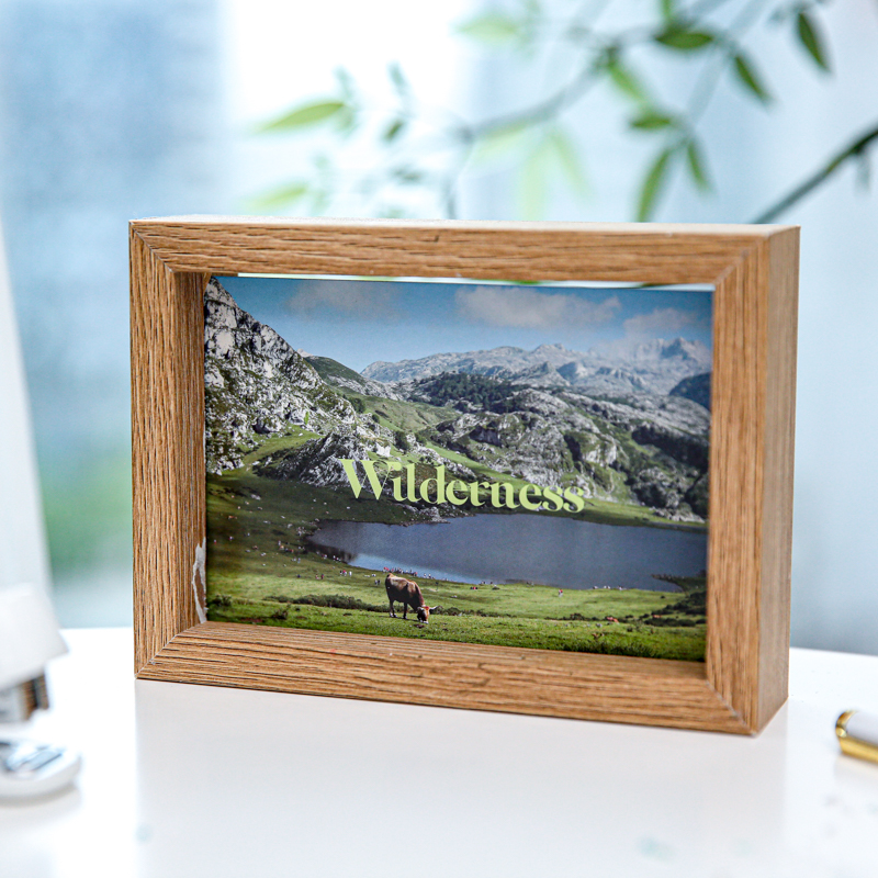 Mr. Paper ins style boxed postcard Spring Mountain Poem