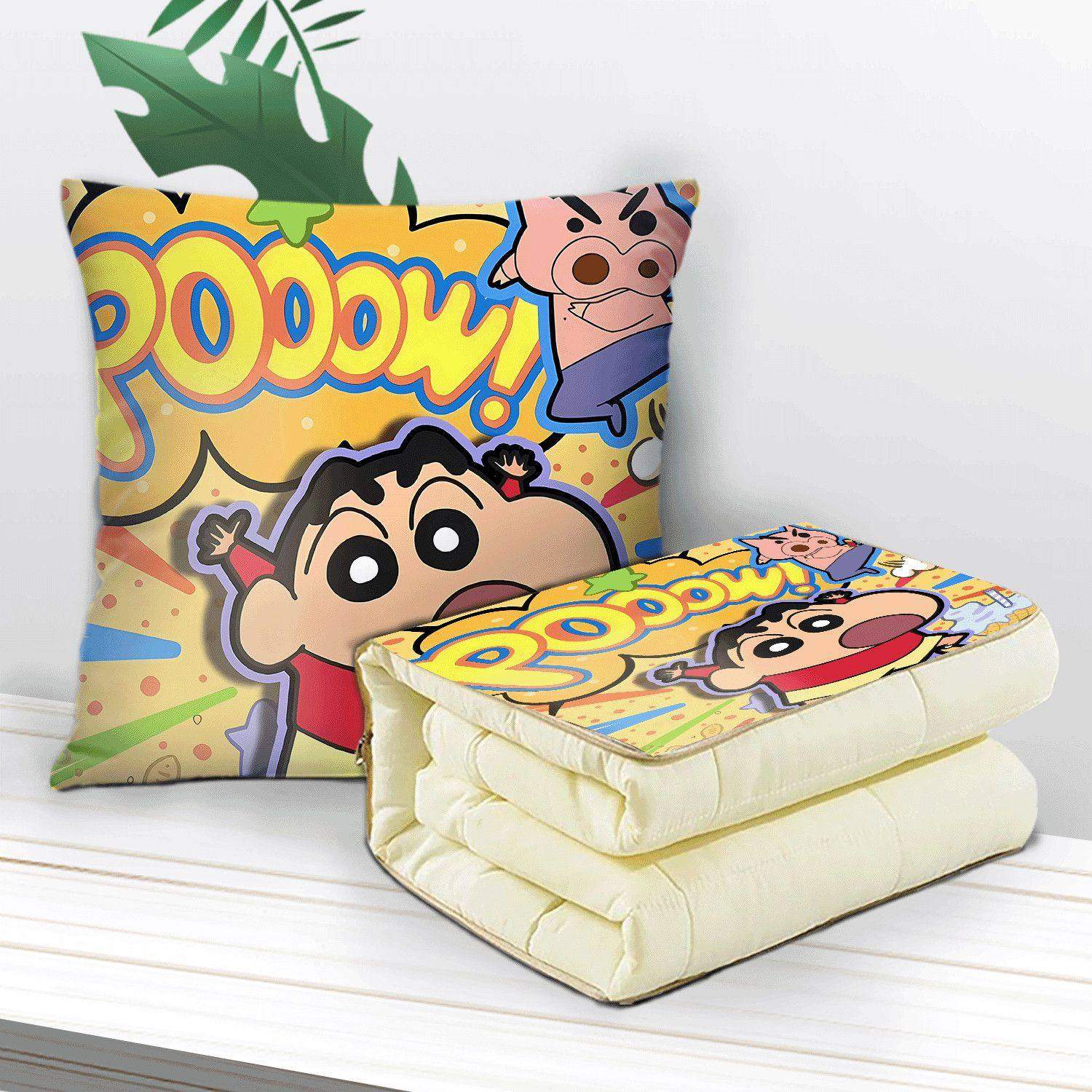 蜡笔小新抱枕被抱枕被子二合一两用车内办公午睡枕头被宿舍被子,淘宝优惠券,粉丝福利购,淘宝优惠卷