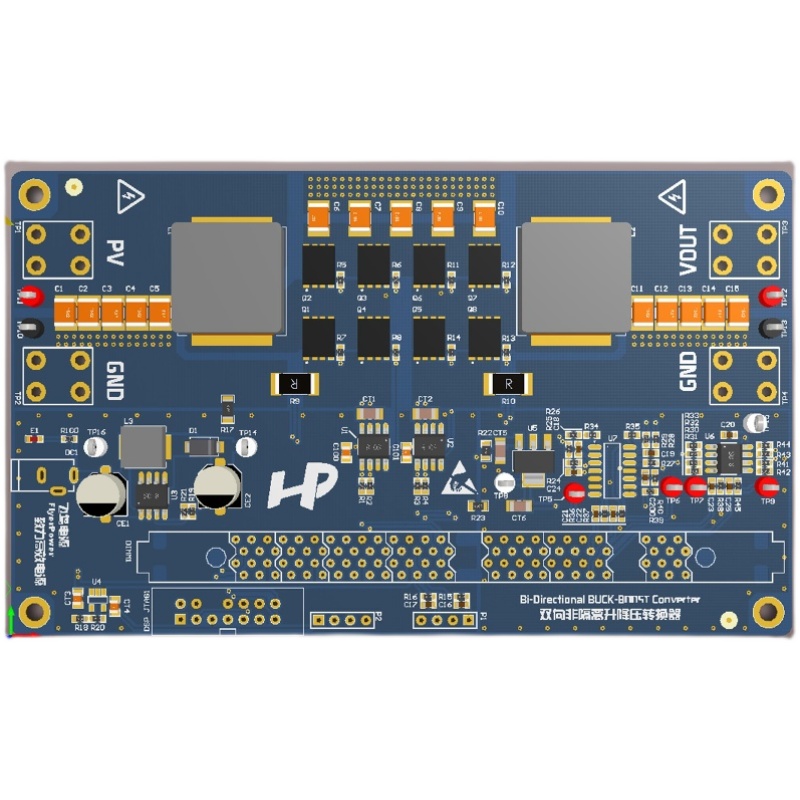 Buck-Boost双向变换器PCB源代码DSP数字电源开关电源设计学习资料 - 图3