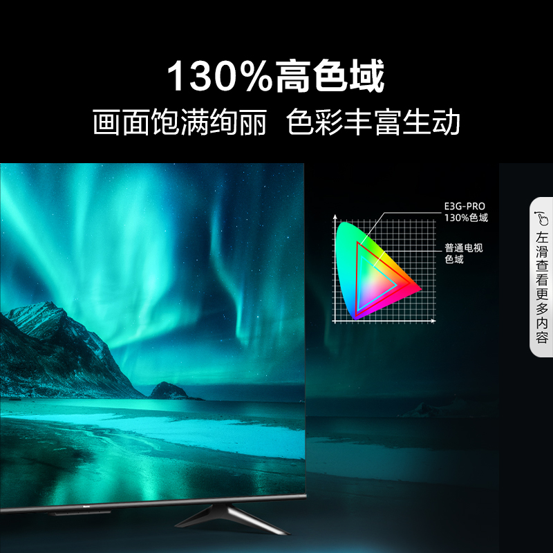 Hisense/海信 75E3G-PRO 75英寸六重120Hz高刷130%高色域电视机85 - 图2