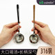 Kitchen forest long handle deep spoon 316 steel large gulp soup spoon