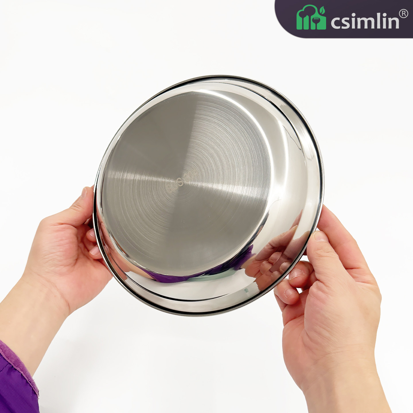 厨森林®304不锈钢盘子碟子家用备菜盘圆盘火锅商用餐盘蒸盘托盘浅,淘宝优惠券,粉丝福利购,淘宝优惠卷