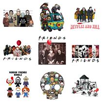 Horror Movie Killer Jason Michael Myers Patches for Clothes