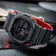 Casio watch casio men and women black and red classic