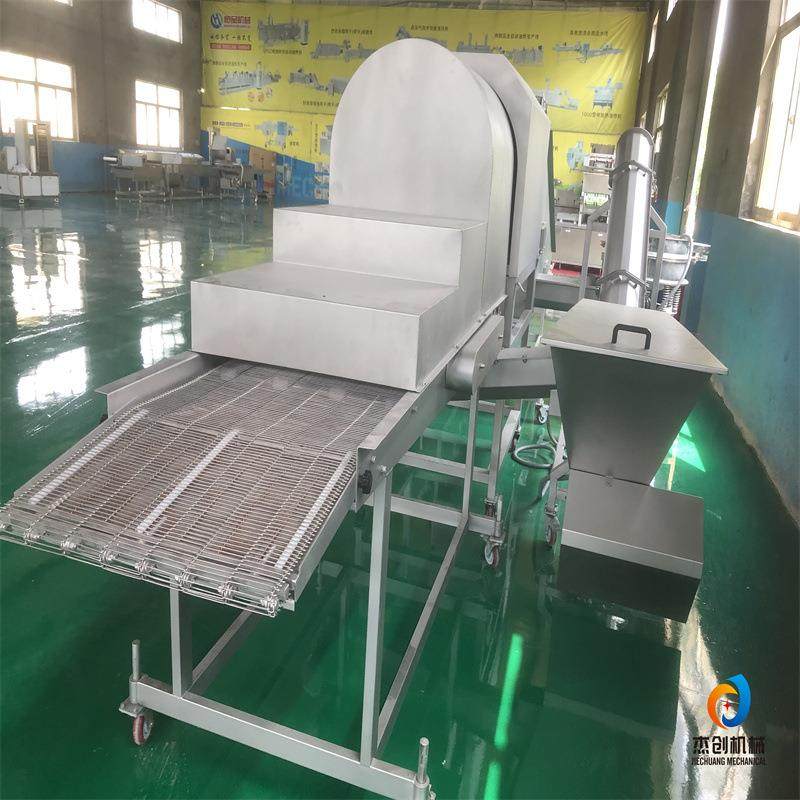 全自动榴莲酥上粉机 马蹄丁裹粉设备 整套榴莲酥上粉油炸机器,淘宝优惠券,粉丝福利购,淘宝优惠卷