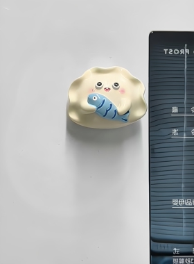 鲅鱼饺子冰箱贴特色美食纪念品