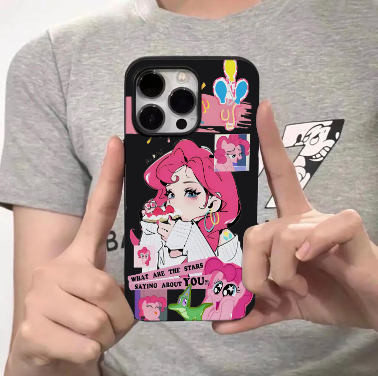小马宝莉手机壳苹果13华为mate60碧琪iPhone15Promax小米14联名vivo周边OPPO卡通12少女心40动画11可爱30适用